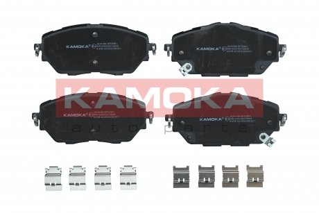 Комплект тормозных колодок, дисковый тормоз KAMOKA JQ101006 (фото 1)