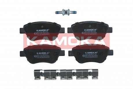 Комплект тормозных колодок, дисковый тормоз KAMOKA JQ101064 (фото 1)