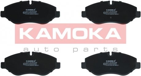 Гальмівні колодки, дискове гальмо (набір) KAMOKA JQ101156 (фото 1)