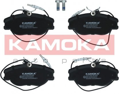 Гальмівні колодки, дискове гальмо (набір) KAMOKA JQ1012000