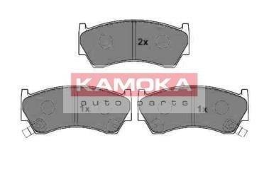 Гальмівні колодки, дискове гальмо (набір) KAMOKA JQ1012182 (фото 1)