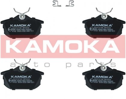 Гальмівні колодки, дискове гальмо (набір) KAMOKA JQ1012190
