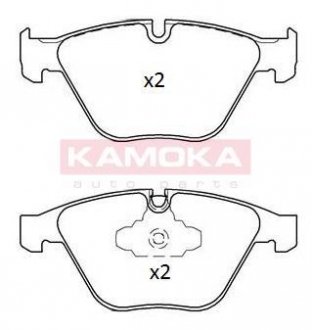 Колодки гальмівні, дискові KAMOKA JQ101222