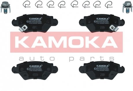 Гальмівні колодки, дискове гальмо (набір) KAMOKA JQ1012588