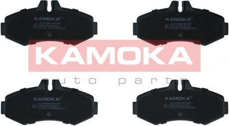 Гальмівні колодки, дискове гальмо (набір) KAMOKA JQ1012608
