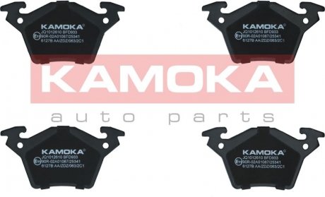 Гальмівні колодки, дискове гальмо (набір) KAMOKA JQ1012610