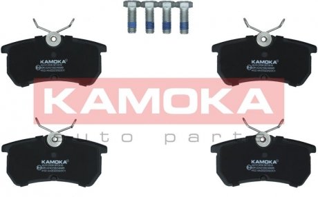 Гальмівні колодки, дискове гальмо (набір) KAMOKA JQ1012638 (фото 1)