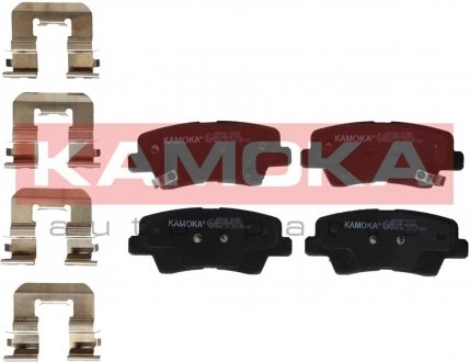 Комплект гальмівних колодок задній KAMOKA JQ101268 (фото 1)