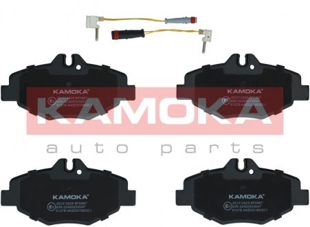 Гальмівні колодки, дискове гальмо (набір) KAMOKA JQ1012828