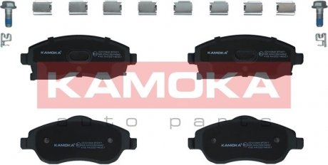Гальмівні колодки, дискове гальмо (набір) KAMOKA JQ1012848