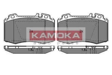 Гальмівні колодки, дискове гальмо (набір) KAMOKA JQ1012852 (фото 1)