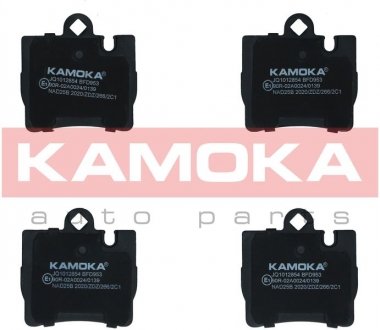 Гальмівні колодки, дискове гальмо (набір) KAMOKA JQ1012854 (фото 1)