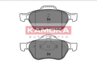Гальмівні колодки, дискове гальмо (набір) KAMOKA JQ1012880 (фото 1)