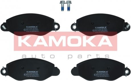 Гальмівні колодки, дискове гальмо (набір) KAMOKA JQ1012922 (фото 1)