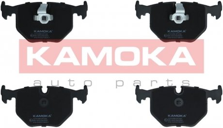 Гальмівні колодки, дискове гальмо (набір) KAMOKA JQ1012966 (фото 1)