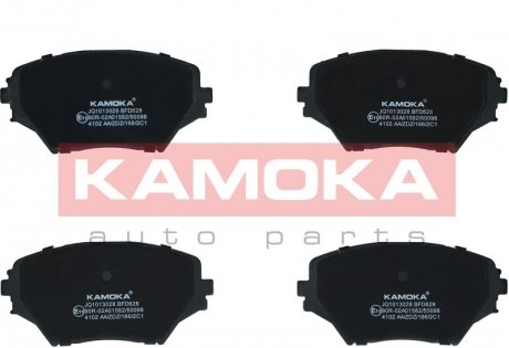 Гальмівні колодки, дискове гальмо (набір) KAMOKA JQ1013028