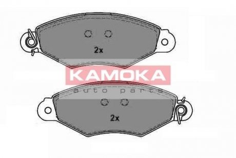 Гальмівні колодки, дискове гальмо (набір) KAMOKA JQ1013206 (фото 1)