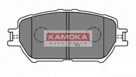 Гальмівні колодки, дискове гальмо (набір) KAMOKA JQ1013240 (фото 1)