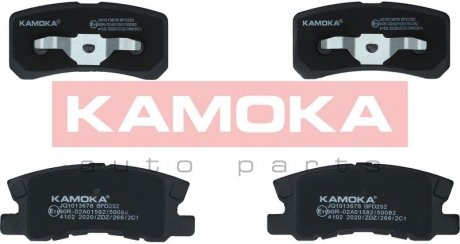 Гальмівні колодки, дискове гальмо (набір) KAMOKA JQ1013678