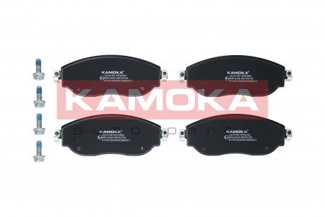 Комплект гальмівних колодок передній KAMOKA JQ101381 (фото 1)