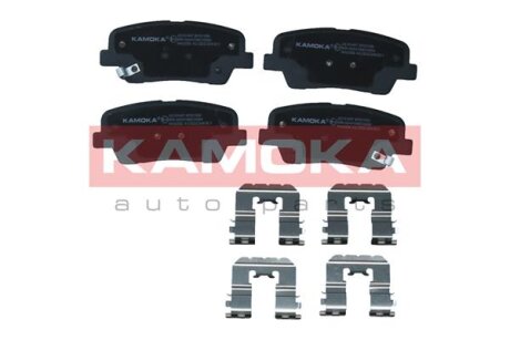 Фото автозапчастини колодки тормозные (задние) Hyundai Santa Fe II/III/IV 06-/Genesis/Kia Sorento II/III 09-/Stinger 17- KAMOKA JQ101407