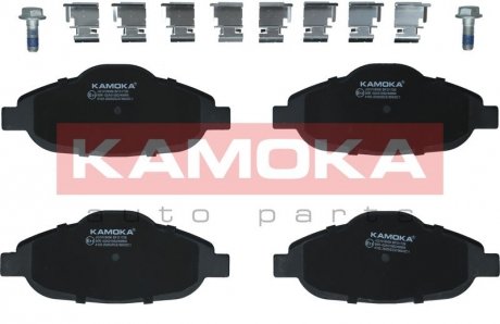 Гальмівні колодки, дискове гальмо (набір) KAMOKA JQ1018006
