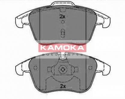 Гальмівні колодки, дискове гальмо (набір) KAMOKA JQ1018320