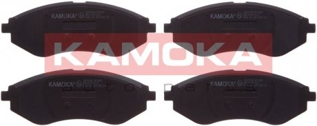 Гальмівні колодки, дискове гальмо (набір) KAMOKA JQ1018366 (фото 1)