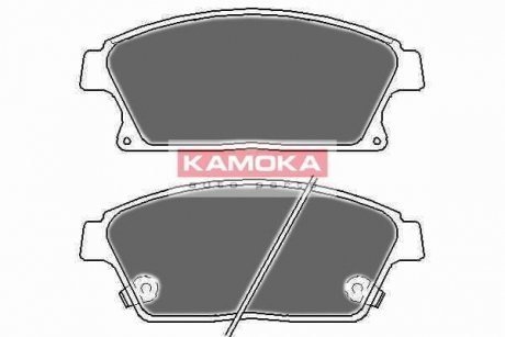 Гальмівні колодки, дискове гальмо (набір) KAMOKA JQ1018528