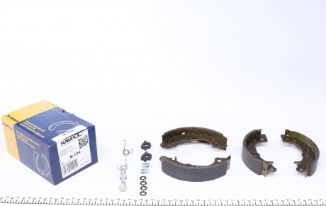Колодки тормозные (задние) Peugeot 106 91-04 (165x31) (барабанные) KAMPOL K-134 (фото 1)