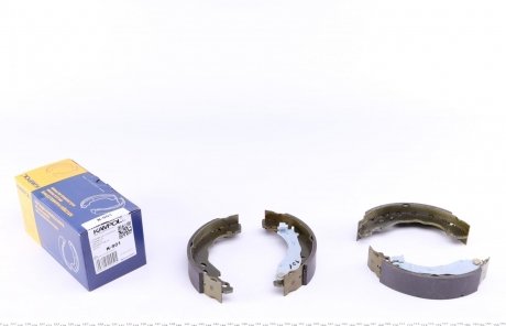 Колодки тормозные (задние) Peugeot 208/301 1.0-1.6 HDi/VTi 12- (барабанные) (203x38) KAMPOL K-901 (фото 1)