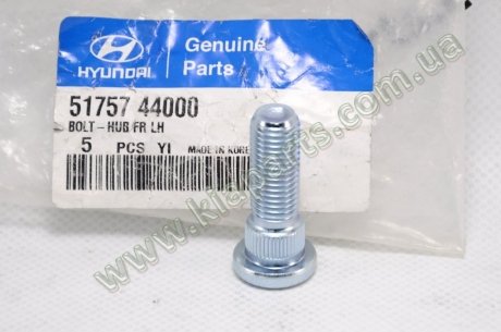 Фото автозапчасти болт ступицы передней H100 KAP (KoreaAutoParts) H07BOLSD04018