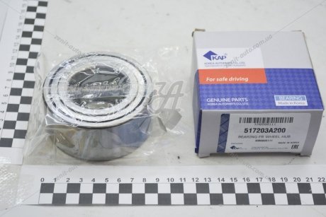 Фото автозапчастини підшипник маточини перед (51720-3A200) KAP KAP (KoreaAutoParts) KM0800111