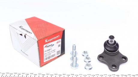 Опора кульова (передня/знизу) Citroen Berlingo/Peugeot Partner 96- (d=16mm) (+PS) KAPIMSAN 19-05811
