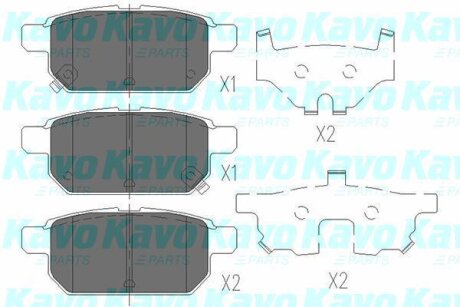 Фото автозапчасти автозапчасть KAVO PARTS KBP8526