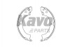 Фото автозапчасти mitsubishi щеки тормозные pajero 86- KAVO PARTS KBS-6408 (фото 1)