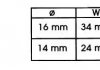 Амортизатор передний левый/правый RENAULT LAGUNA I 1.8/2.0 11.93-03.01 KAYABA 334807 (фото 2)