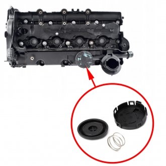 Клапан вентиляции картерных газов для BMW N47, M57N2, M57Y 11128508570 Klifex KL11128508570 (фото 1)