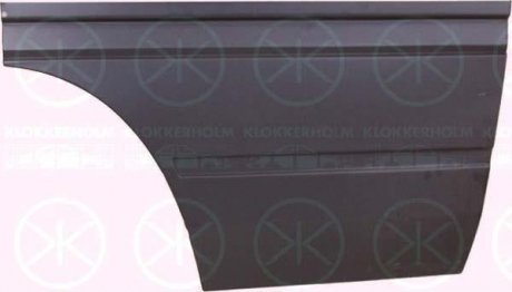 Накладка переднього бамперу KLOKKERHOLM 3546124 (фото 1)