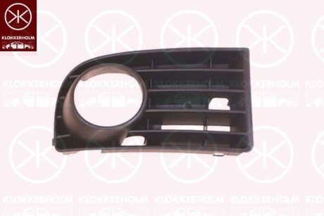 Фото автозапчасти накладка бампера переднього права VW Golf V 03-09 KLOKKERHOLM 9524996