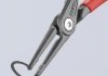 Прямые клещи для стопорных колец, профиль: внутренний, длина: 180 мм, увеличенный срок службы, закаленные, наконечники из пружинной проволоки KNIPEX 48 11 J2 (фото 2)
