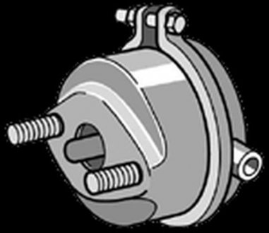 Тормозной цилиндр задний левый/правый (24, ход: 64 мм, M22x1,5 мм, M22x1,5 мм, диск) Knorr-Bremse BS 3514 (фото 1)