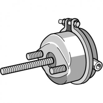 Камера тормозная, BX3417, Тип 20, кулачковый тормоз Knorr-Bremse II33479A