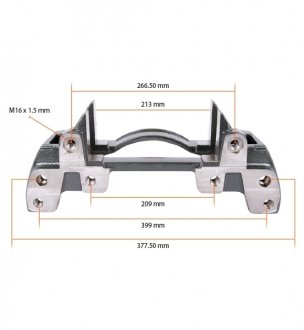 Фото автозапчастини скоба супорта KNORR BPW, SAF 22.5'' Knorr-Bremse K 004099