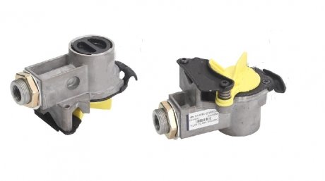 Зєднувач пневматичний M16x1.5mm жовта без клапана (груша) Knorr-Bremse K162829N00 (фото 1)