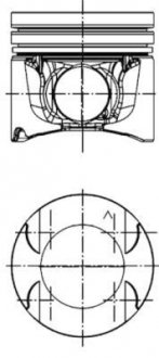 Фото автозапчастини поршень 84,5 (+0,50) NISSAN PRIMASTAR, X-TRAIL, X-TRAIL II; OPEL VIVARO A; RENAULT ESPACE IV, GRAND SCENIC II, KOLEOS I, LAGUNA, LAGUNA II, LAGUNA III, LATITUDE, MEGANE II 2.0D 08.05- KOLBENSCHMIDT 40262620 (фото 1)