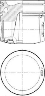 Фото автозапчасти поршень (диам. 107,5 мм, +0,50) JCB; JCB 2155, 2170 KOLBENSCHMIDT 41 082 620