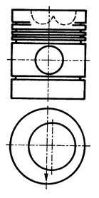 Фото автозапчасти поршень KOLBENSCHMIDT 92 772 600