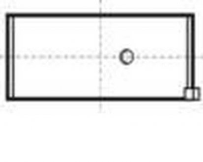 Фото автозапчасти вкладиш шатунний KOLBENSCHMIDT CB-2004A 0.50