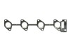 Фото автозапчасти прокладка выпускного коллектора (для цилиндра: 1; 4) CHEVROLET CAPTIVA, CRUZE, EPICA, LACETTI, NUBIRA; OPEL ANTARA A 2.0D 01.05- KOREA N70022D (фото 1)